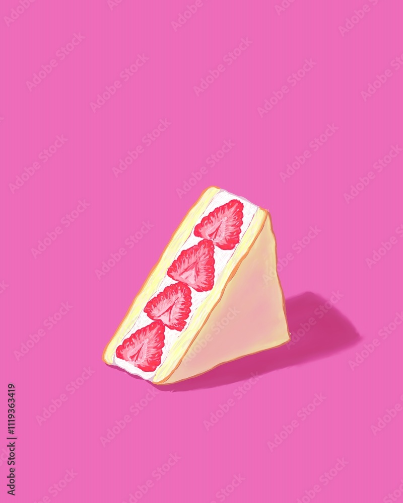 strawberry sandwich strawberry sandwich