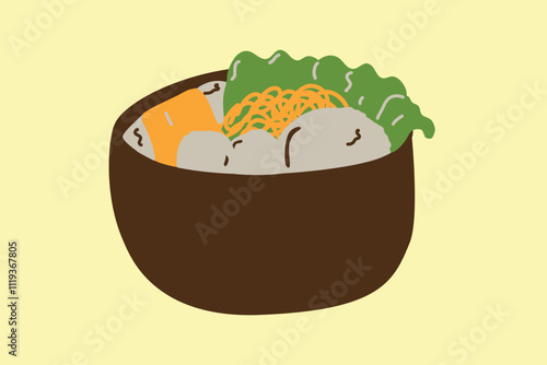 Indonesian Meatball Soup (Bakso). A delicious and hearty Indonesian soup with meatballs made from beef or chicken, served with noodles and vegetables.