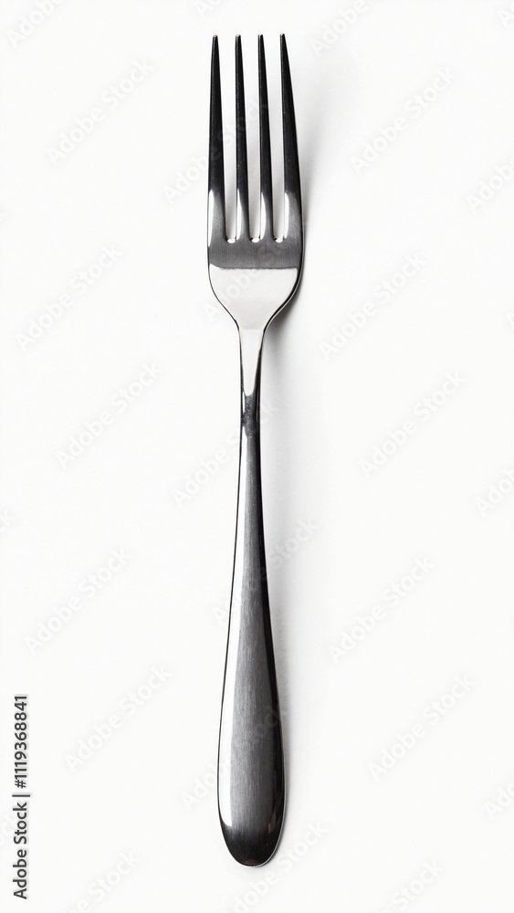 Gleaming Stainless Steel Fork: High-Resolution Image for Culinary Arts, Kitchenware Design, and Luxury Dining Promotions Gleaming Stainless Steel Fork: High-Resolution Image for Culinary Arts, Kitchenware Design, and Luxury Dining Promotions