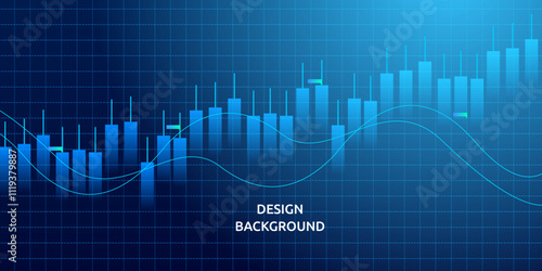 Digital currency bitcoin investment technology business concept background