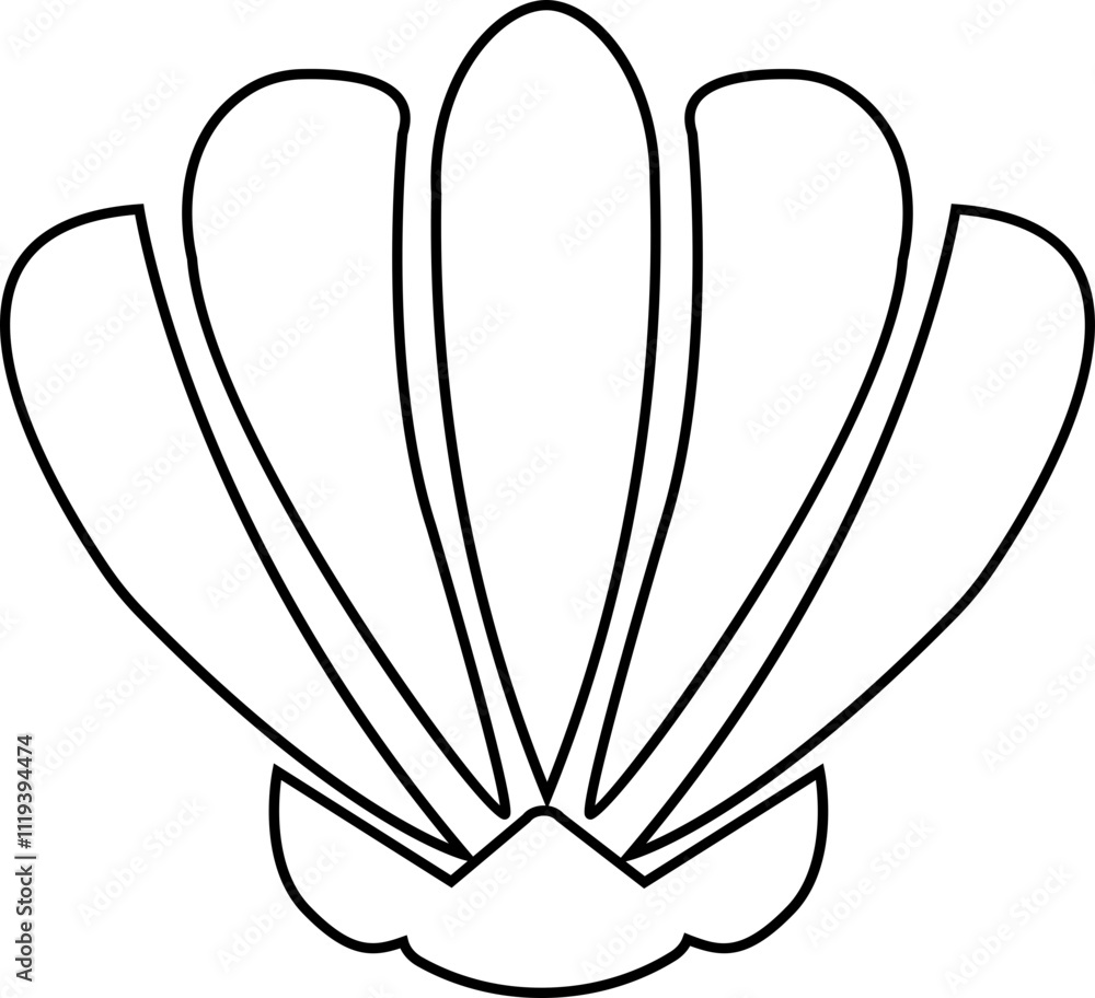 Seashells beach icon mollusk shells customizable thin line contour symbols. Various sea shells black isolated on transparent background. Perfect for invitations greeting cards. Seashells beach icon mollusk shells customizable thin line contour symbols. Various sea shells black isolated on transparent background. Perfect for invitations greeting cards.