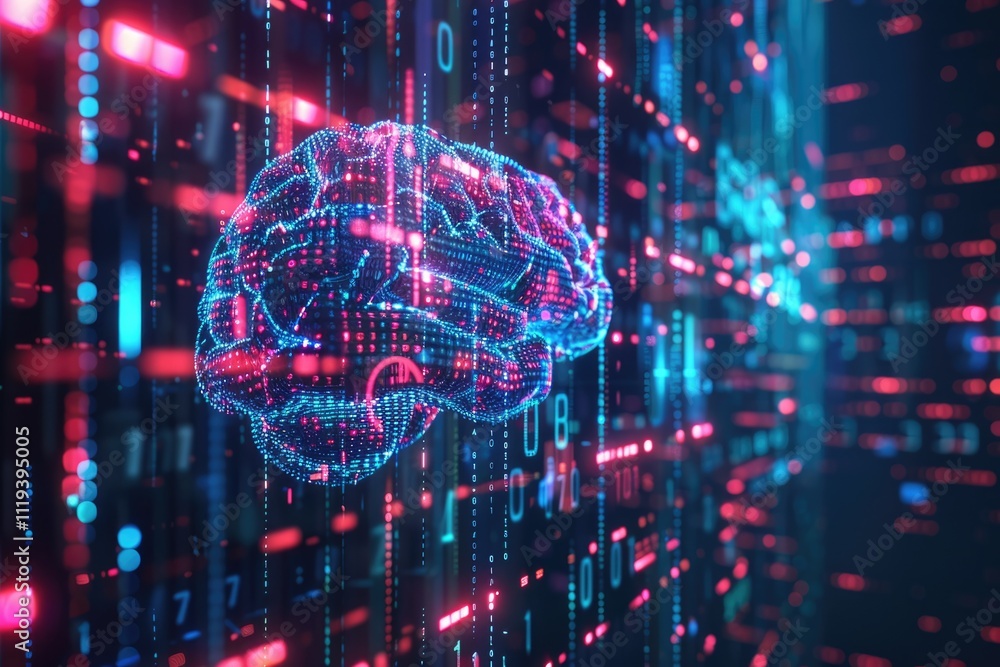 binary code background