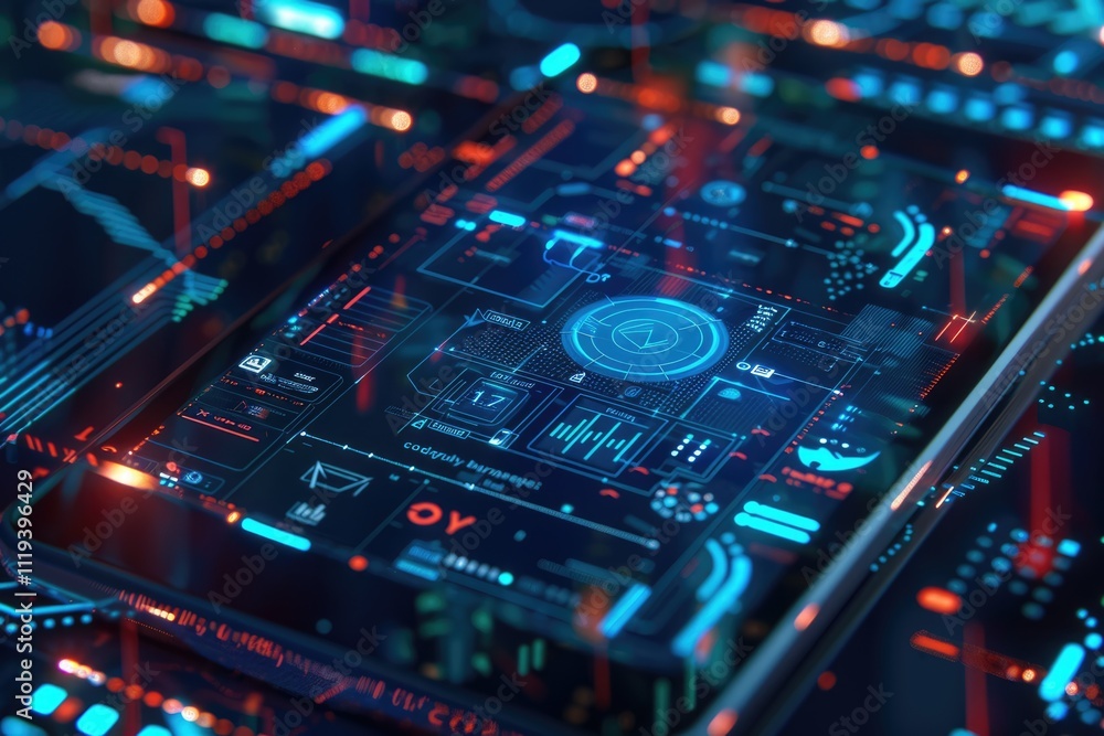 binary code background