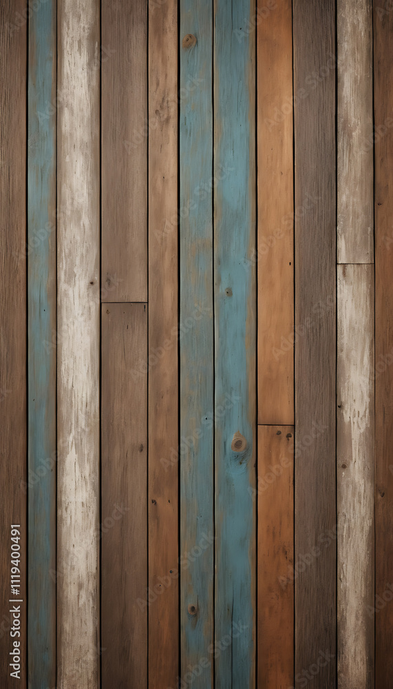 Rustic Wooden Planks Background Texture: Weathered, Distressed, Multicolored Wood Grain Rustic Wooden Planks Background Texture: Weathered, Distressed, Multicolored Wood Grain