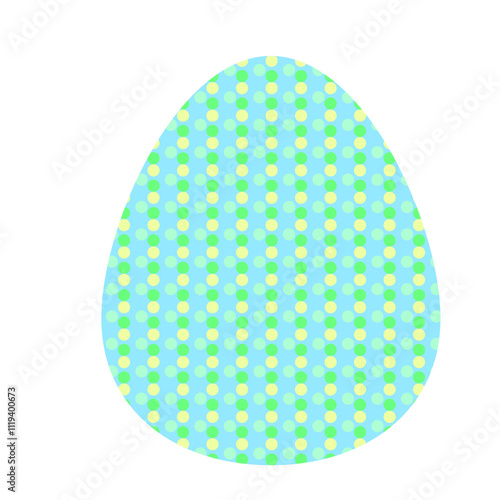 Hand drawn easter eggs with decoration. Doodle vector