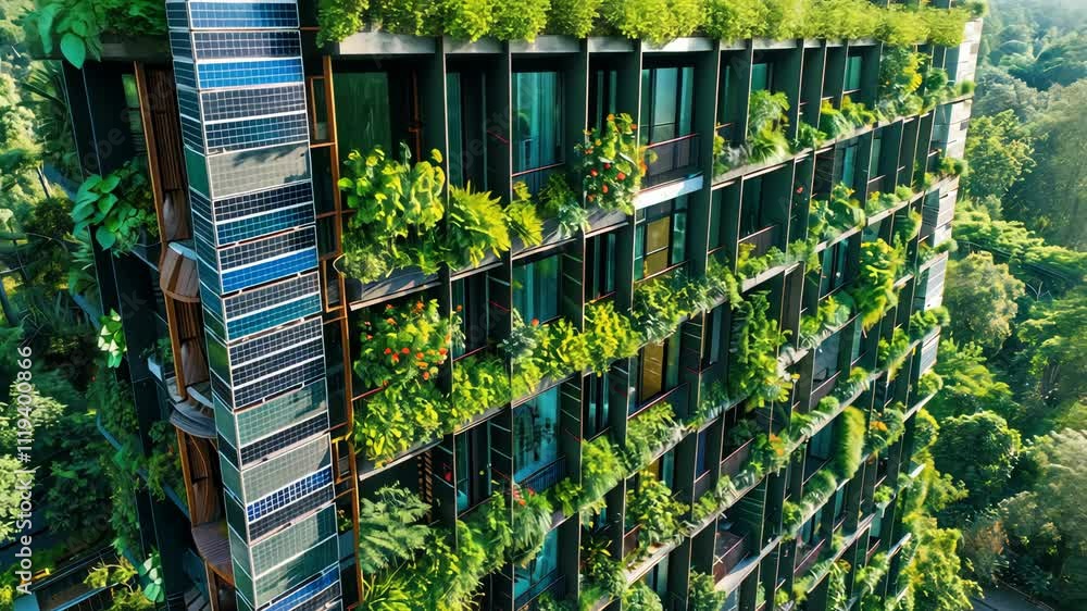 Eco-Friendly Vertical Greenery Building: A Sustainable Architectural Marvel Eco-Friendly Vertical Greenery Building: A Sustainable Architectural Marvel
