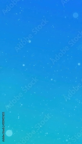 blue particles with a blue background