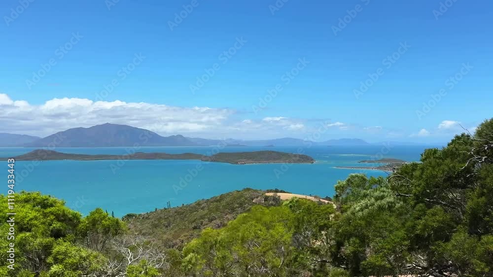 In New Caledonia, the pristine beaches and crystal-clear turquoise waters create a breathtaking view In New Caledonia, the pristine beaches and crystal-clear turquoise waters create a breathtaking view