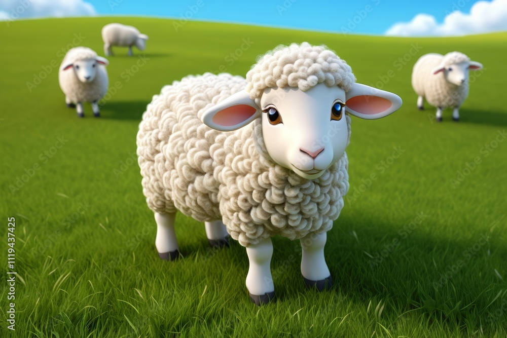 there are a lot of sheep standing in a field of grass there are a lot of sheep standing in a field of grass