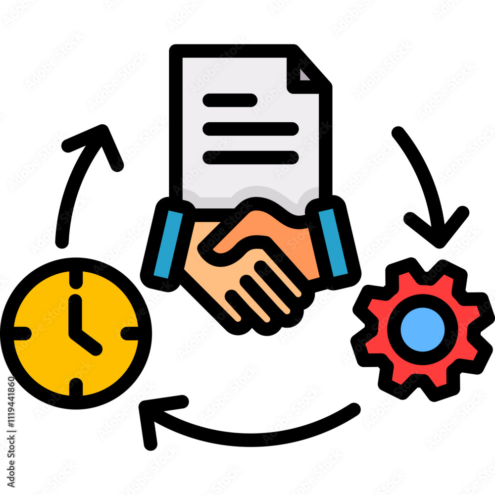 Project Management Icon Project Management Icon