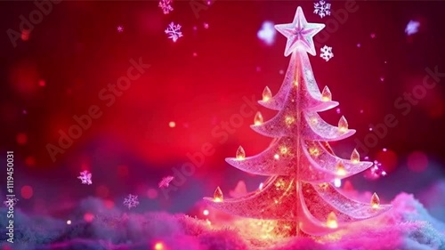 christmas tree with background
