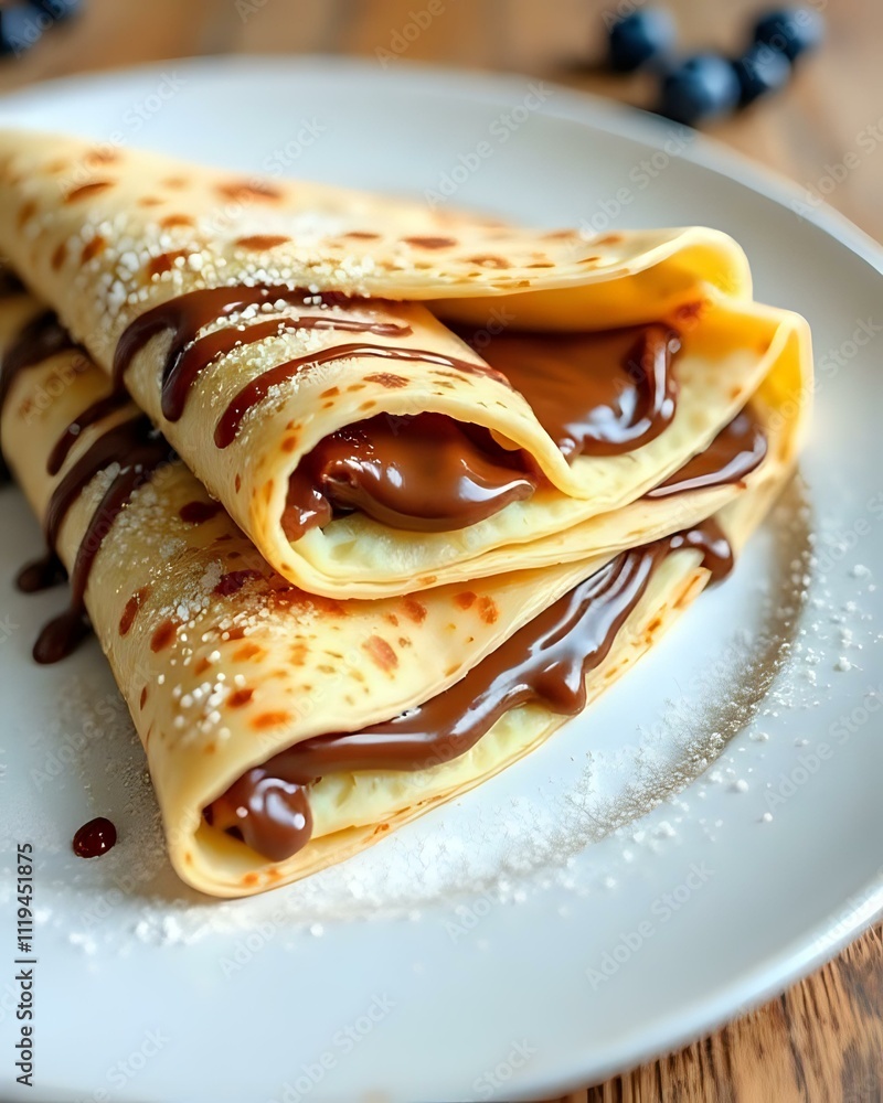 © AURELIE SUARES - image de crêpes au Nutella