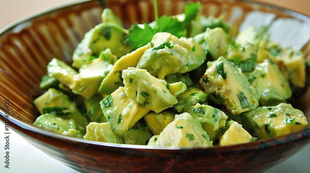 Avocado Salad, A Refreshing and Nutritious Dish with Creamy Avocado, Bursting with Freshness Avocado Salad, A Refreshing and Nutritious Dish with Creamy Avocado, Bursting with Freshness