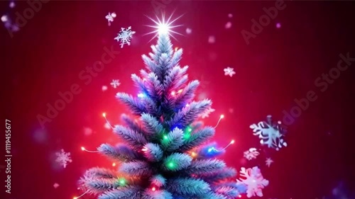 christmas tree with stars