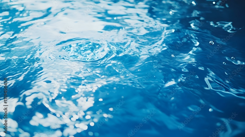 Abstract close-up of blue water ripples and bubbles. Perfect for backgrounds, websites, or design projects. Abstract close-up of blue water ripples and bubbles. Perfect for backgrounds, websites, or design projects.