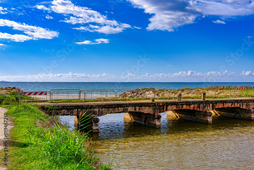 Wallpaper Mural View of the landscape of the Sterpaia Coastal Park in Riotorto Tuscany Italy Torontodigital.ca