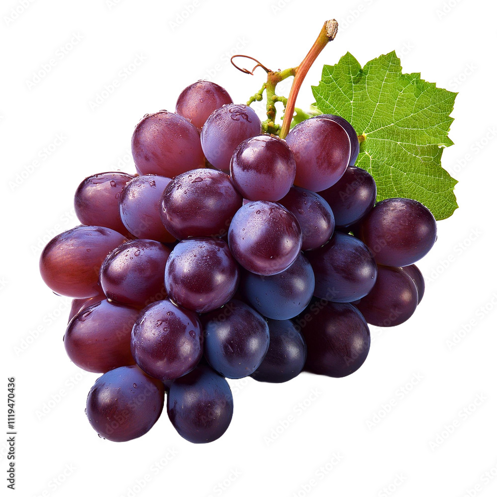 Fototapeta premium bunch of red grapes