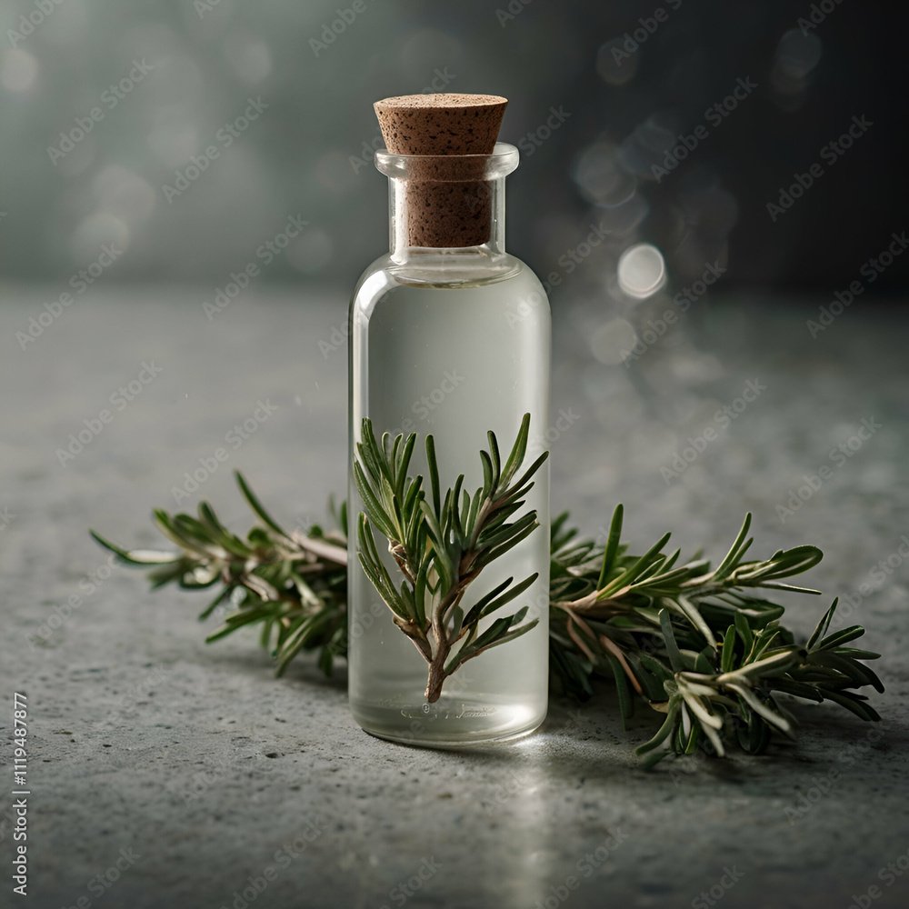 essential oil and rosemary essential oil and rosemary