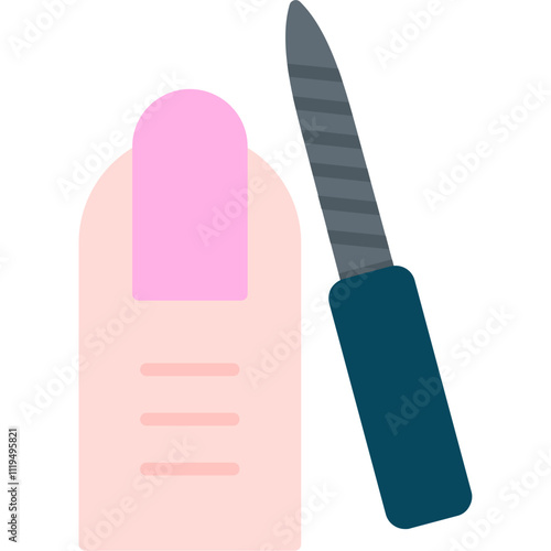 Nail File Icon