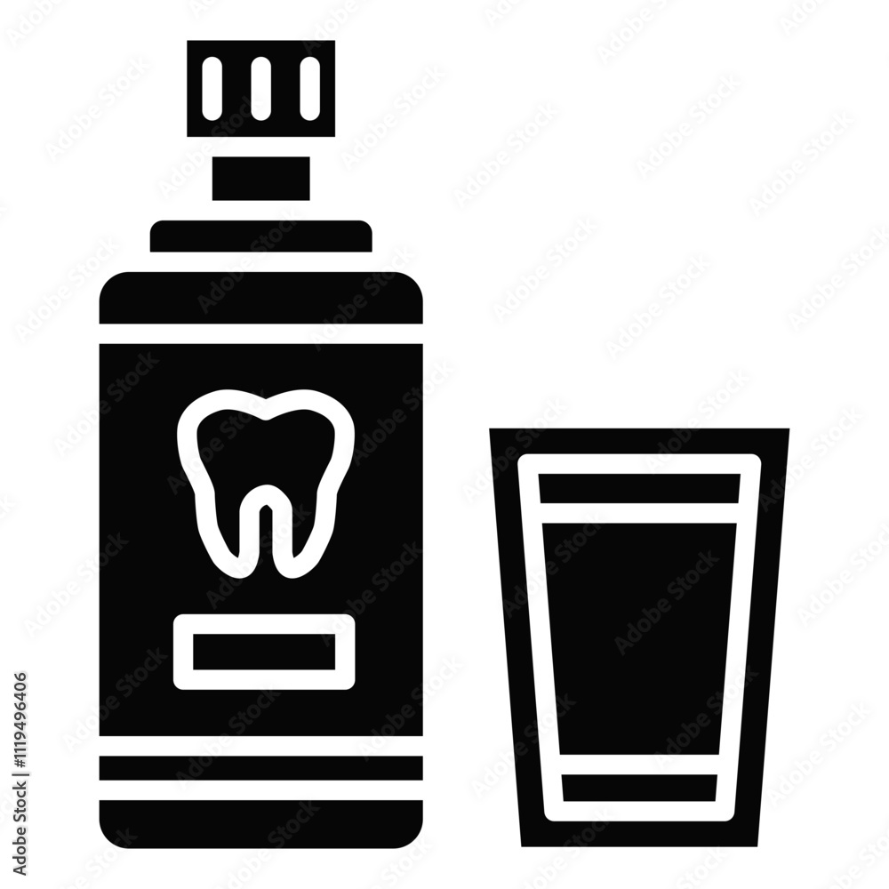 Mouthwash Icon Mouthwash Icon