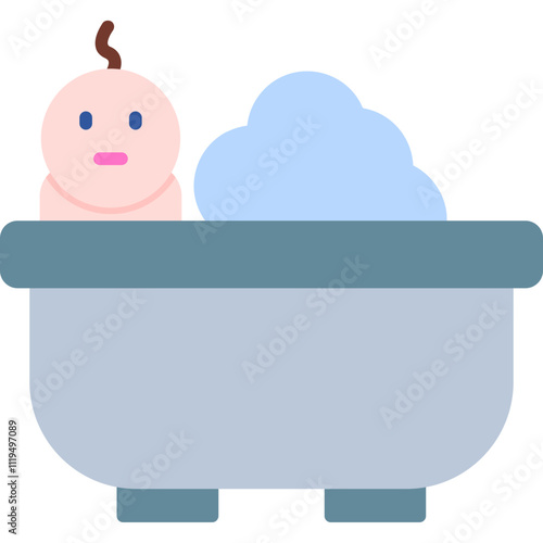 Baby Bath Icon