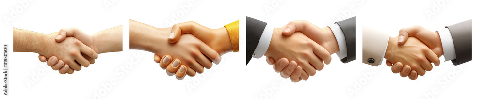 Hands Shaking on Transparent Background for Teamwork Hands Shaking on Transparent Background for Teamwork