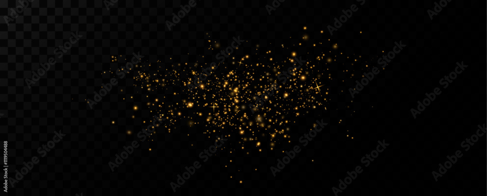 Shiny Golden Particles Golden dust. Shiny Golden Particles Golden dust.