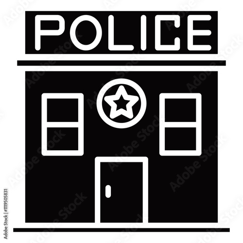 Police Station Icon
