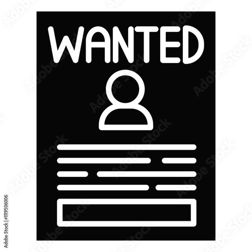 Wanted Icon