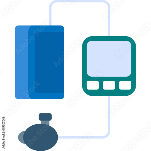 Blood Pressure Machine Icon