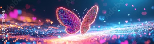 Enchanting Digital Butterfl...