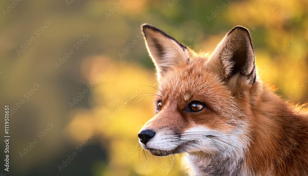 Fototapeta premium Close-Up of a Fox