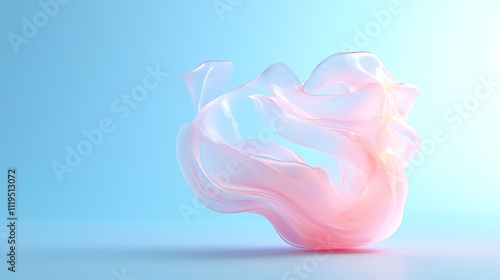 Fluid motion art abstract background digital design soft colors studio space modern aesthetics