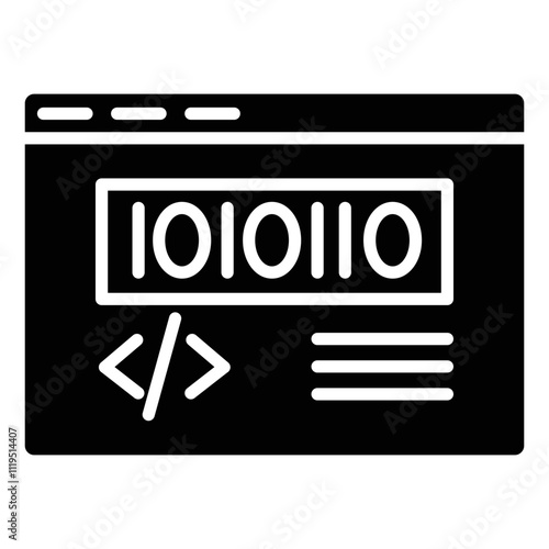 Binary Code Icon