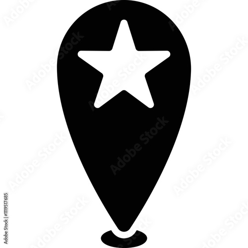 Simple vector icon location
