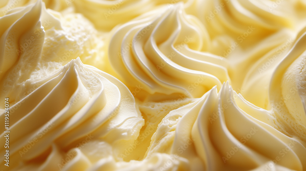Swirls of Rich Whipped Cream Swirls of Rich Whipped Cream