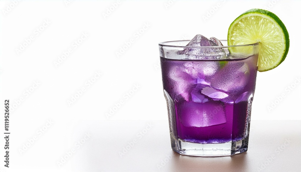 cocktail with lime cocktail with lime