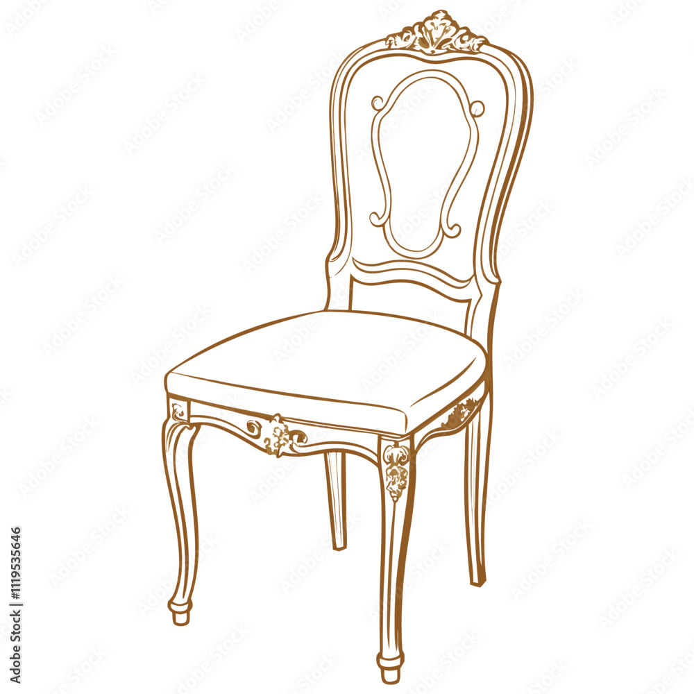 armchair isolated on white background armchair isolated on white background