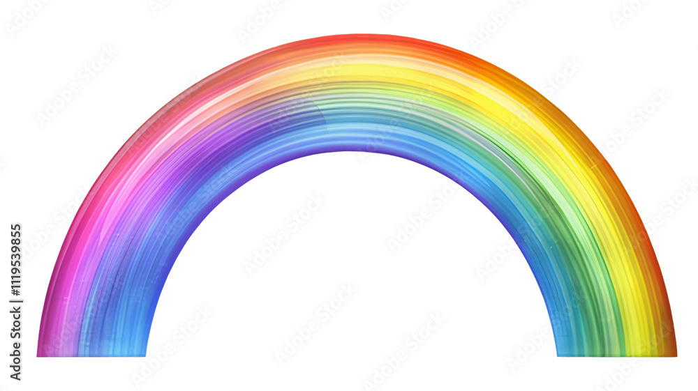 vibrant rainbow arc on transparent background vibrant rainbow arc on transparent background