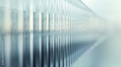 An abstract background rendered with a reeded glass effect.