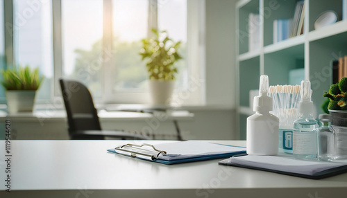 Wallpaper Mural Close-Up of Medical Clinic and Healthcare Equipment Torontodigital.ca