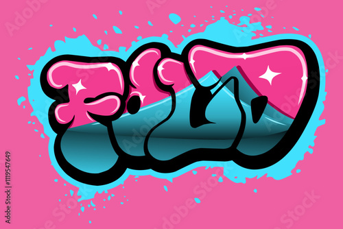 fold typograpy art