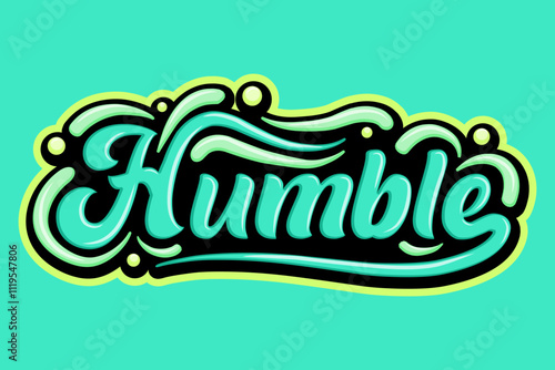 humble typograpy art