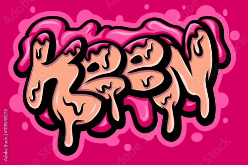 keen typograpy art