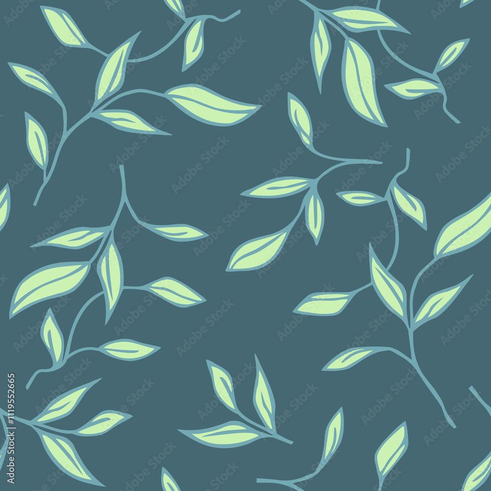 Obraz premium Branches Seamless Pattern
