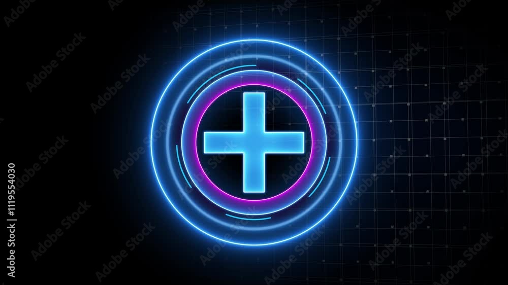 Medical healthcare and health positive icon. help for life insurance support and service for business concept animation. Medical healthcare and health positive icon. help for life insurance support and service for business concept animation.
