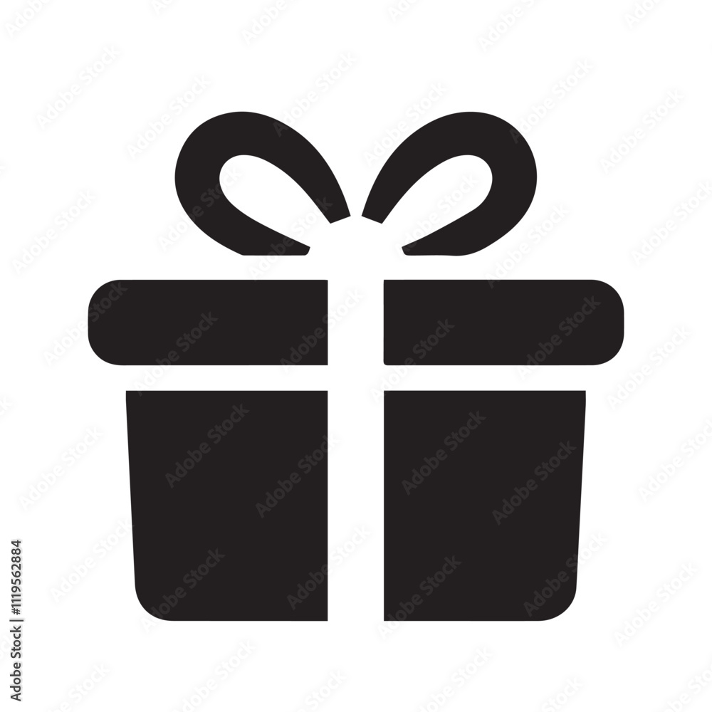 gift box vector silhouette gift box vector silhouette