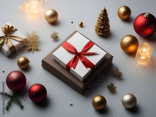 Minimal Christmas Themes and Scenery Painting Illustration Art