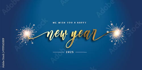 2025 Happy New Year design