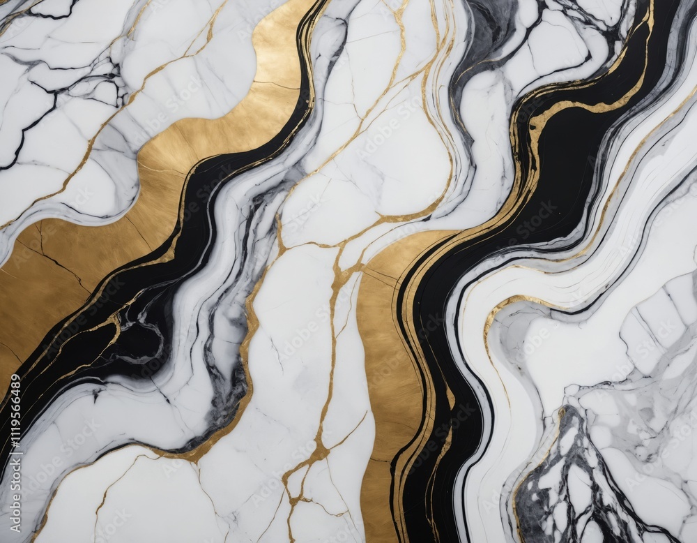Elegant Marble Texture with Gold Accents Elegant Marble Texture with Gold Accents